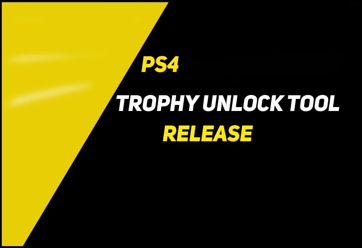 PS4 TROPHY UNLOCK TOOL 12.50