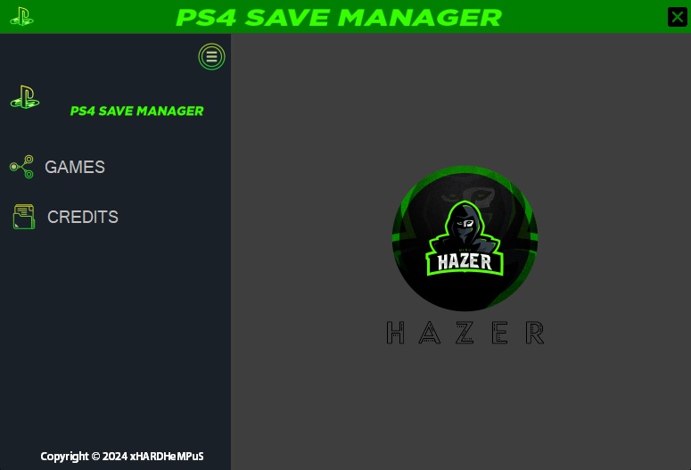 PS4 SAVE EDITOR MANAGER 12.00