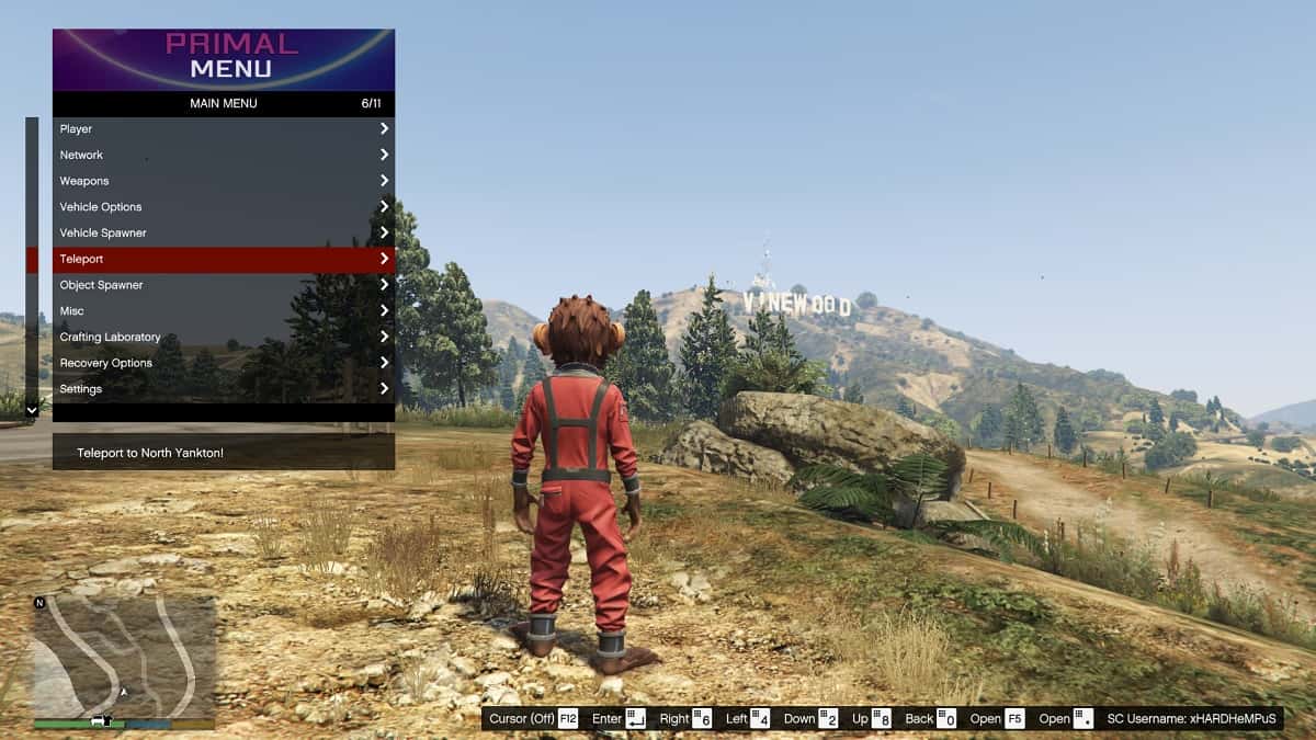 GTA 5 PC Mod Menu Primal 1.70 (GTA 5 MODS)
