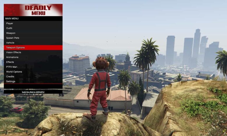 GTA 5 PS4 12.00 Mod Menu Deadly 1.69 (GTA 5 MODS)