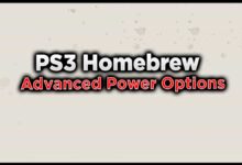 PS3 Homebrew Advanced Power Options v1.11