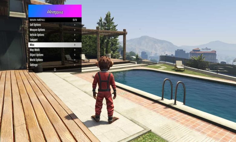 GTA 5 PS4 12.00 Mod Menu Hempus 1.69 (GTA 5 MODS)