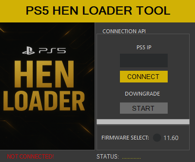 PS5 HEN LOADER TOOL 11.60